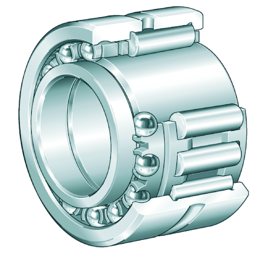 NKIB5907-XL-INA Needle Roller/Angular Contact Ball Bearing