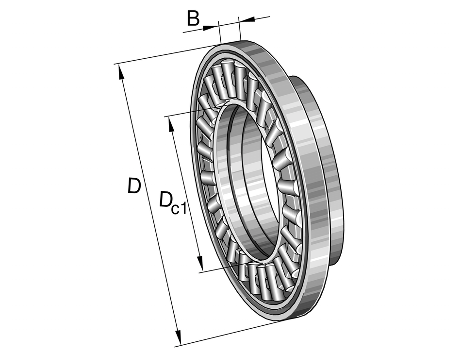 AXW30-INA Axial Needle Roller Bearing