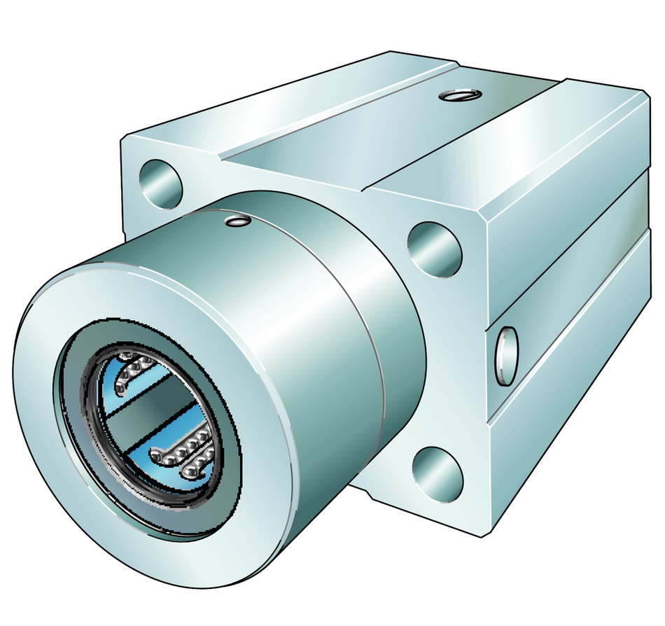 KTFS16-PP-AS-INA Linear Ball Bearing And Housing Unit