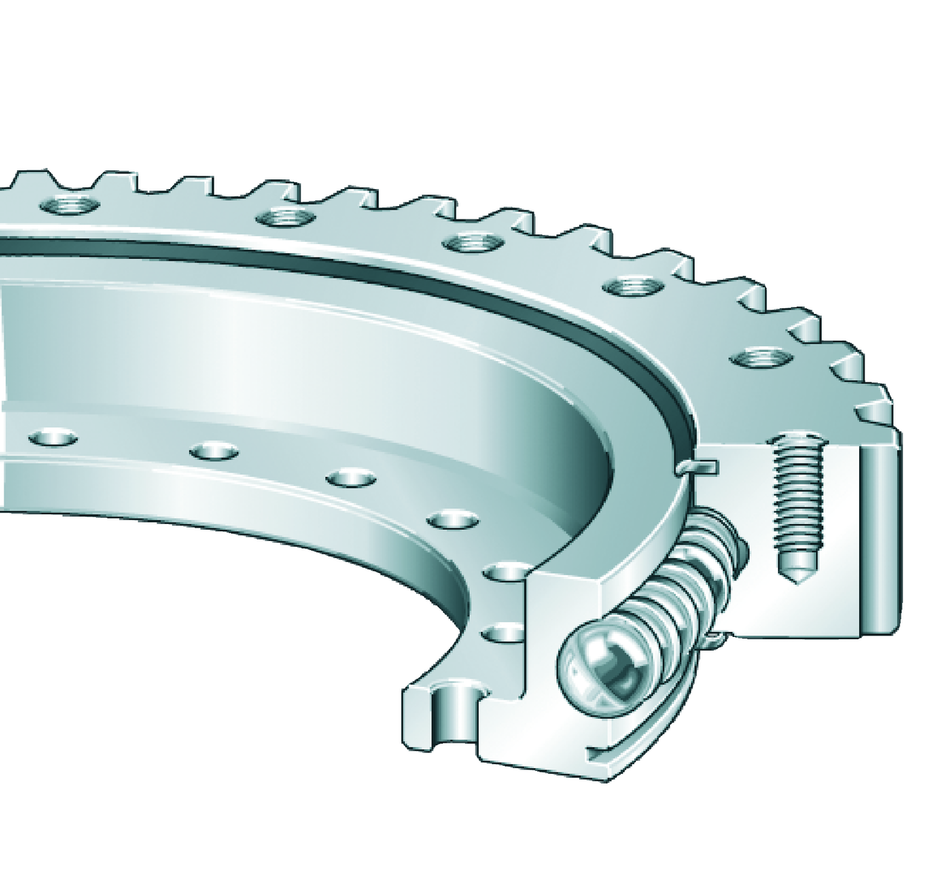VLA200744-N-VSP-INA Slewing Ring. 4 Point Contact Bearing. External Gear Teeth