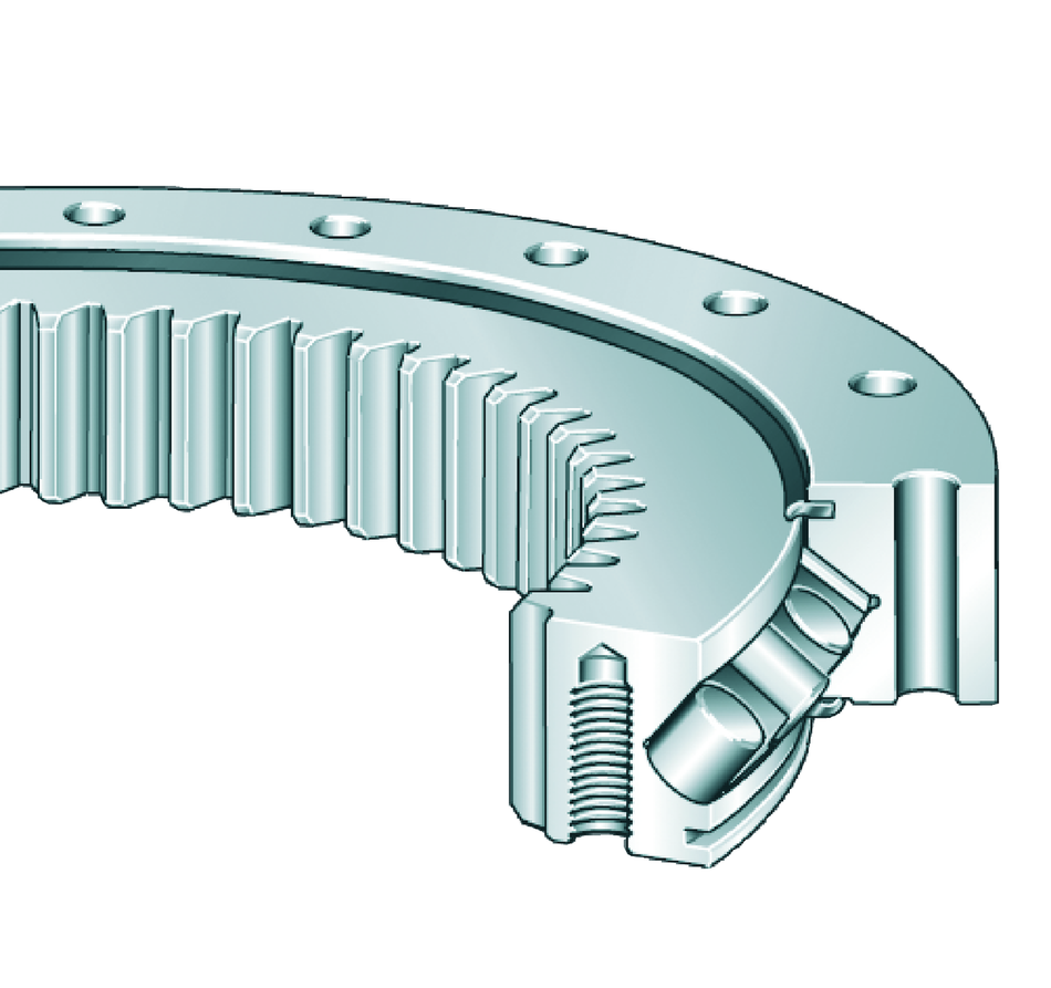 XSI140544-N-INA Slewing Ring. Crossed Roller Bearing. Internal Gear Teeth