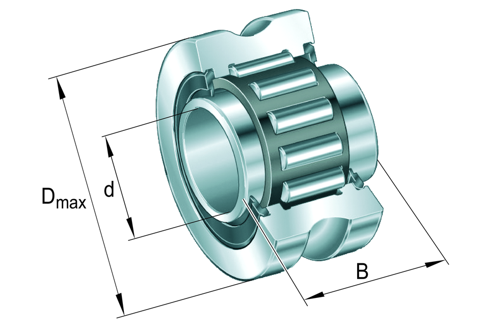 LFR2204-10-2RSR-NA-INA Track Roller