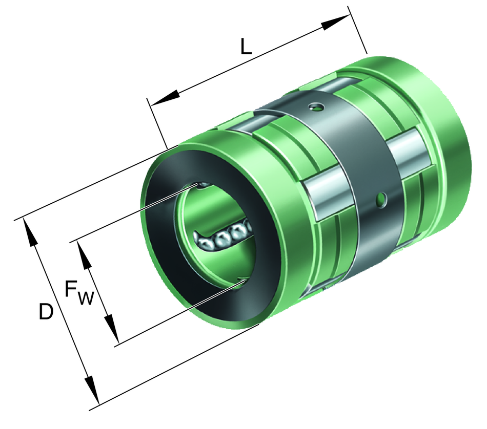 KN30-B-PP-INA Linear Ball Bearing