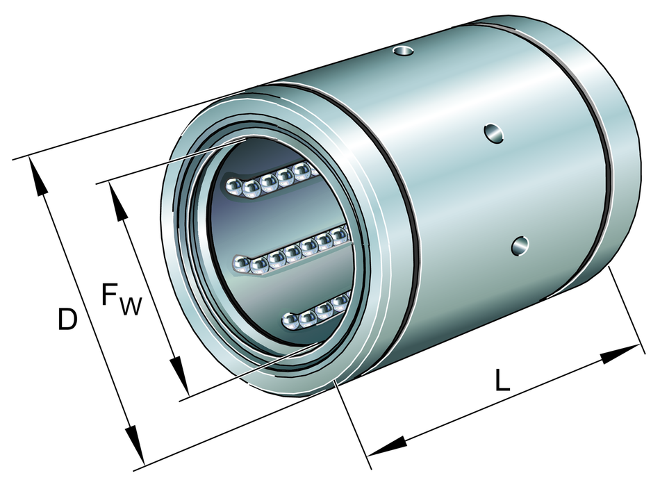 KB50-PP-INA Linear Ball Bearing