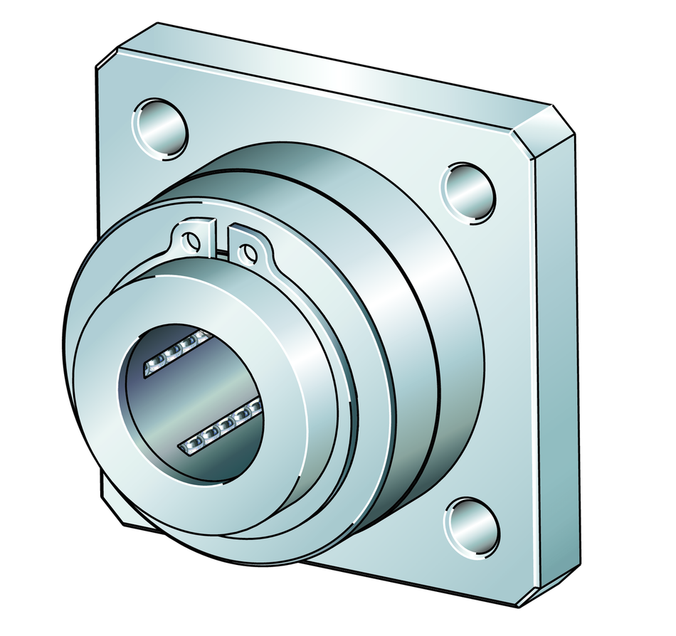KFB40-B-PP-AS-INA Linear Ball Bearing And Housing Unit