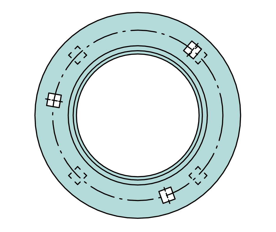 FLAN72-MSB-FA125-INA Flanged Housing