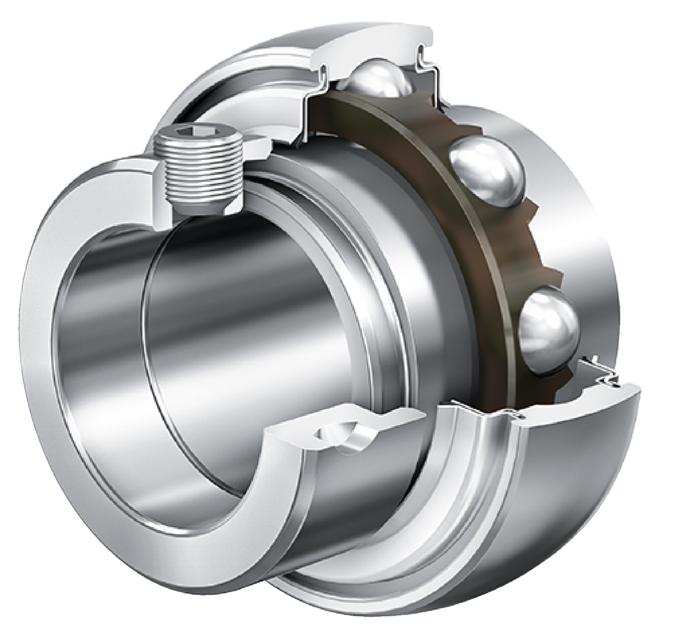 E40-XL-KRR-B-INA Radial Insert Ball Bearing