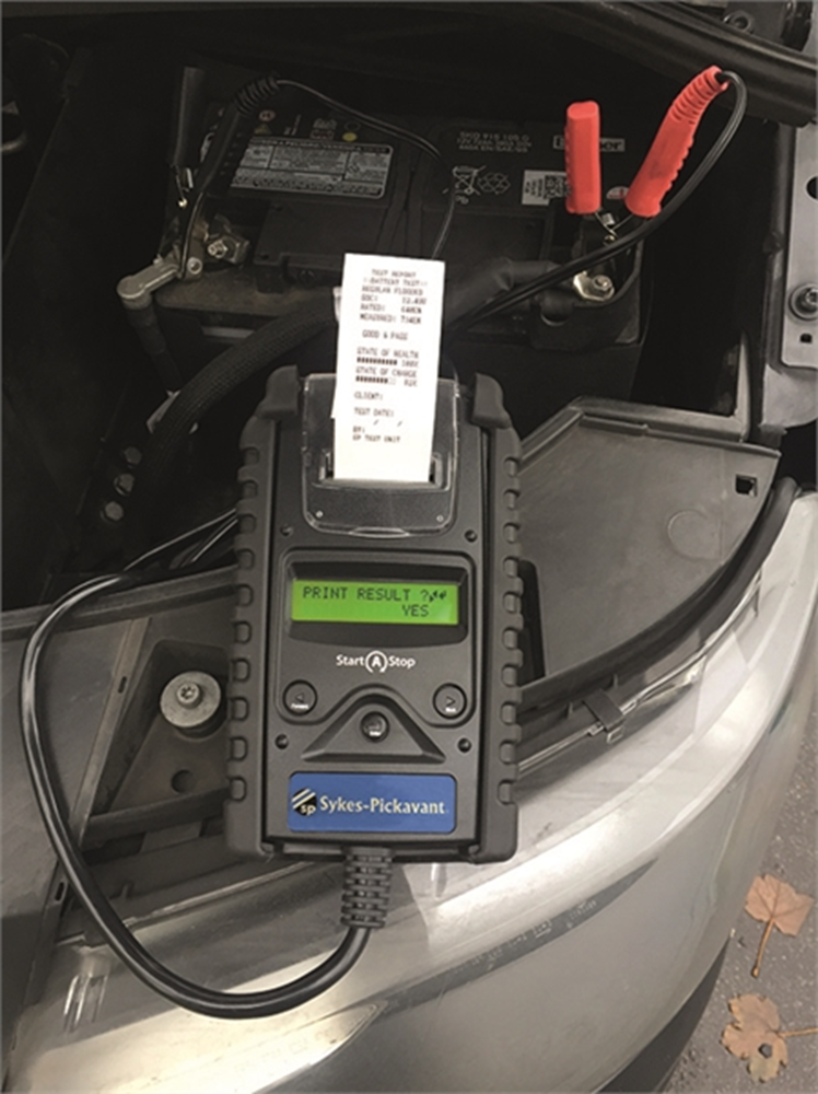 Start & Stop Battery & Electrical System Analyser 03202500