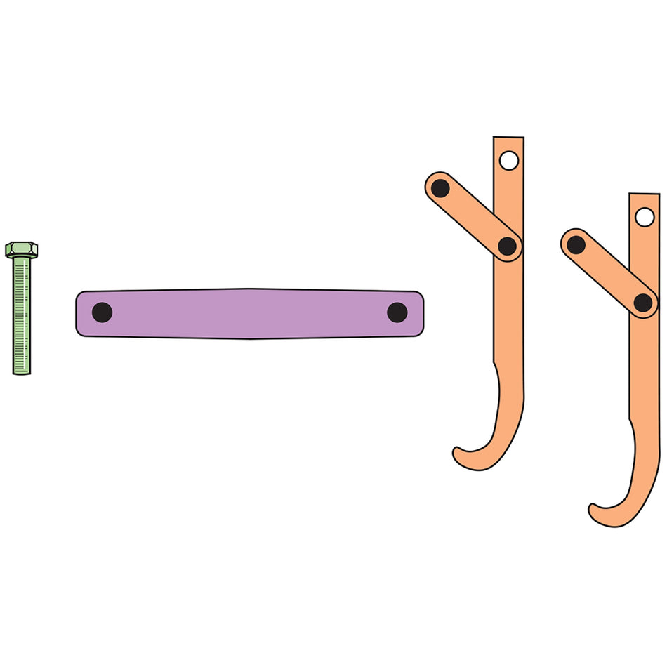 Mechanical Adjustable 2 Leg Puller 0-300mm