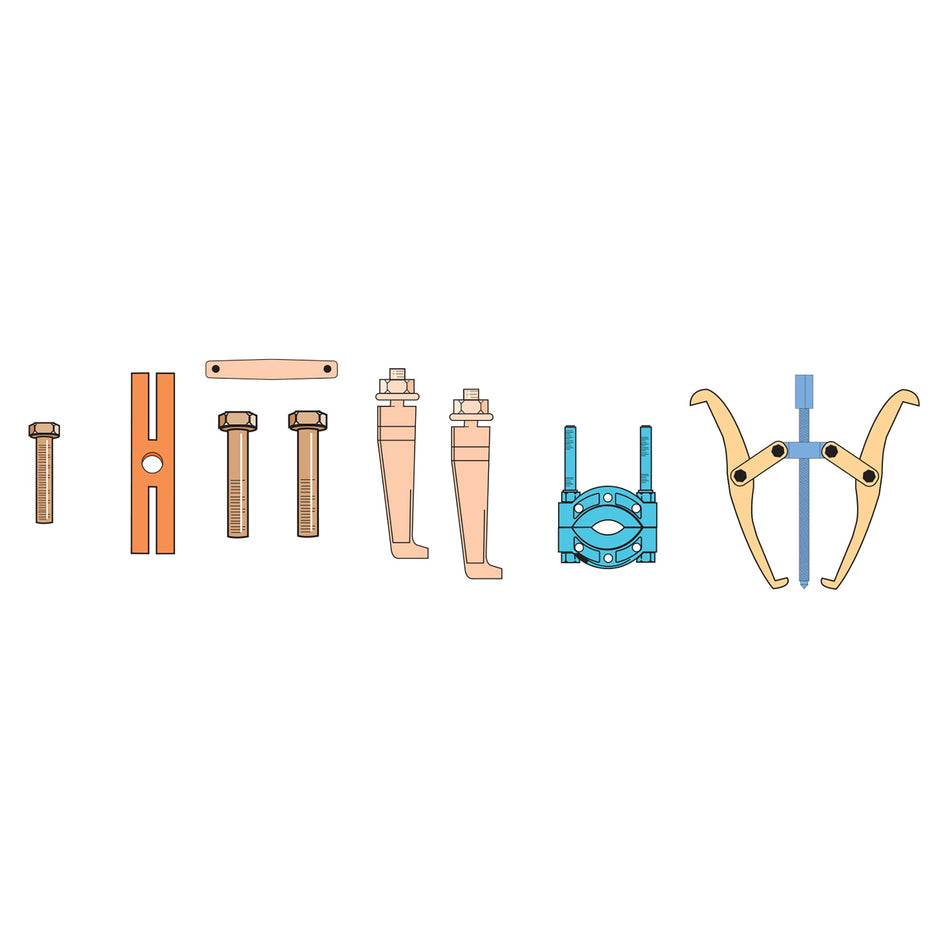 Mechanical Puller & Separator Kit - 140mm