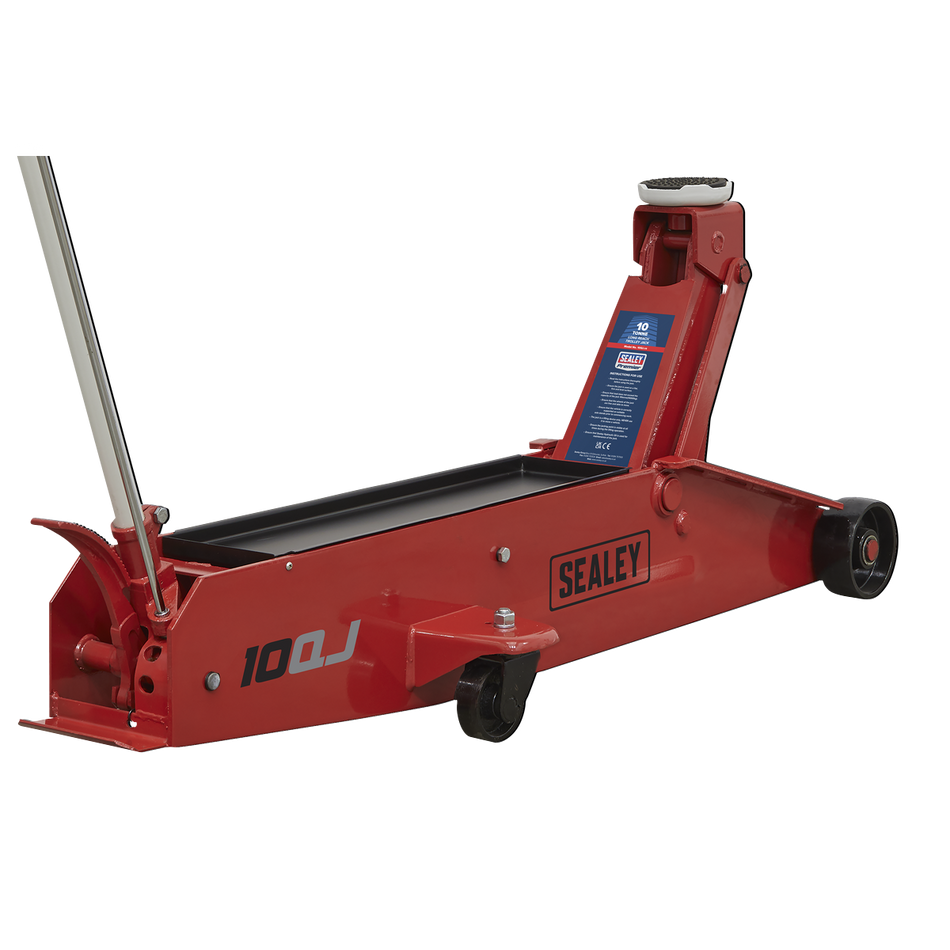 10QJ Premier Long Reach Trolley Jack 10 Tonne