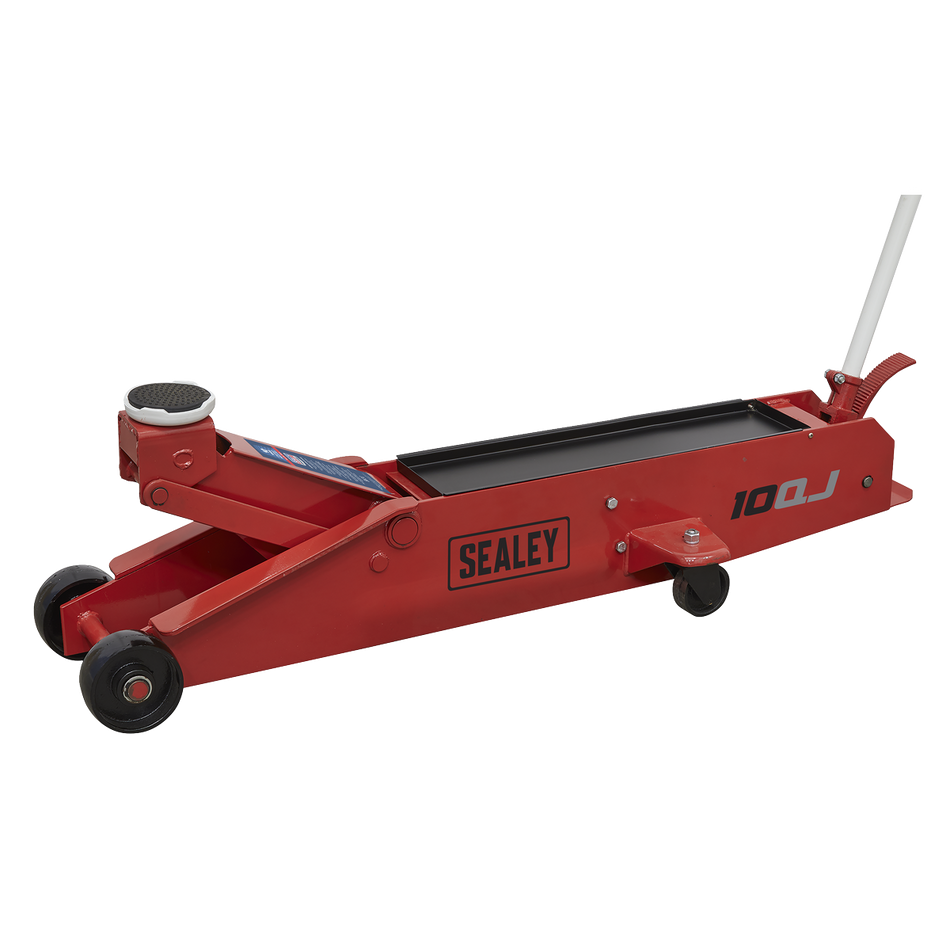 10QJ Premier Long Reach Trolley Jack 10 Tonne