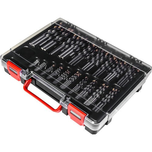 A085 A085002X170 HSS Jobber Drill Set with DIN 338 Drills (170 Pieces)