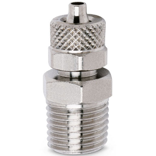 1510 10/8-3/8 Brass rapid push-on fittings for plastic tubes (Pack of 25)