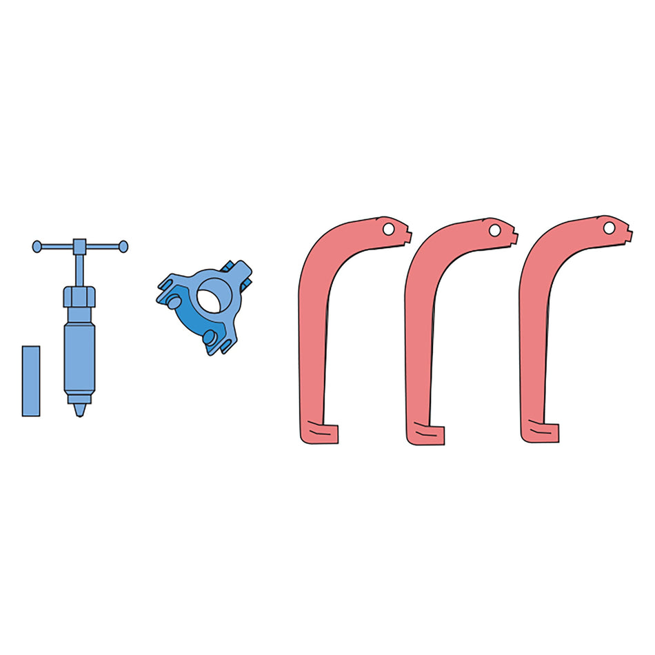 Hydraulic 3 Leg Puller 130-250mm