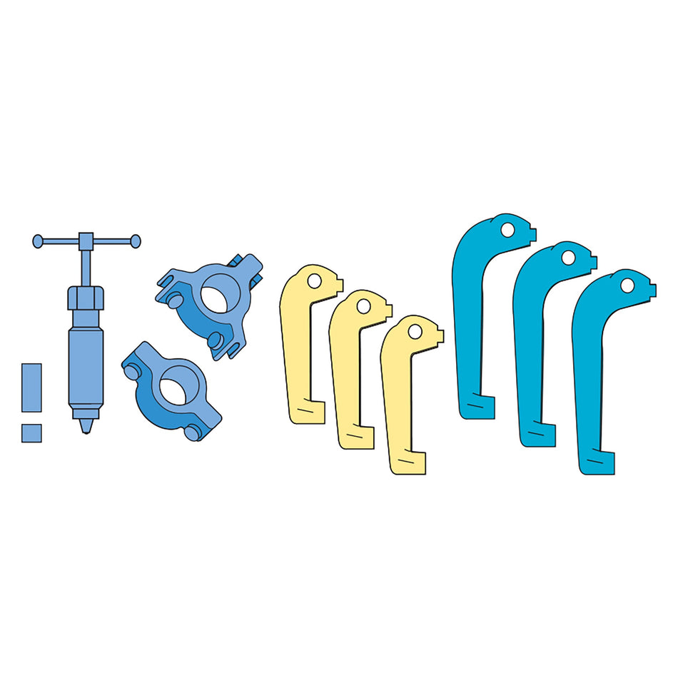 Hydraulic 2/3 Leg Puller Kit 75-150mm