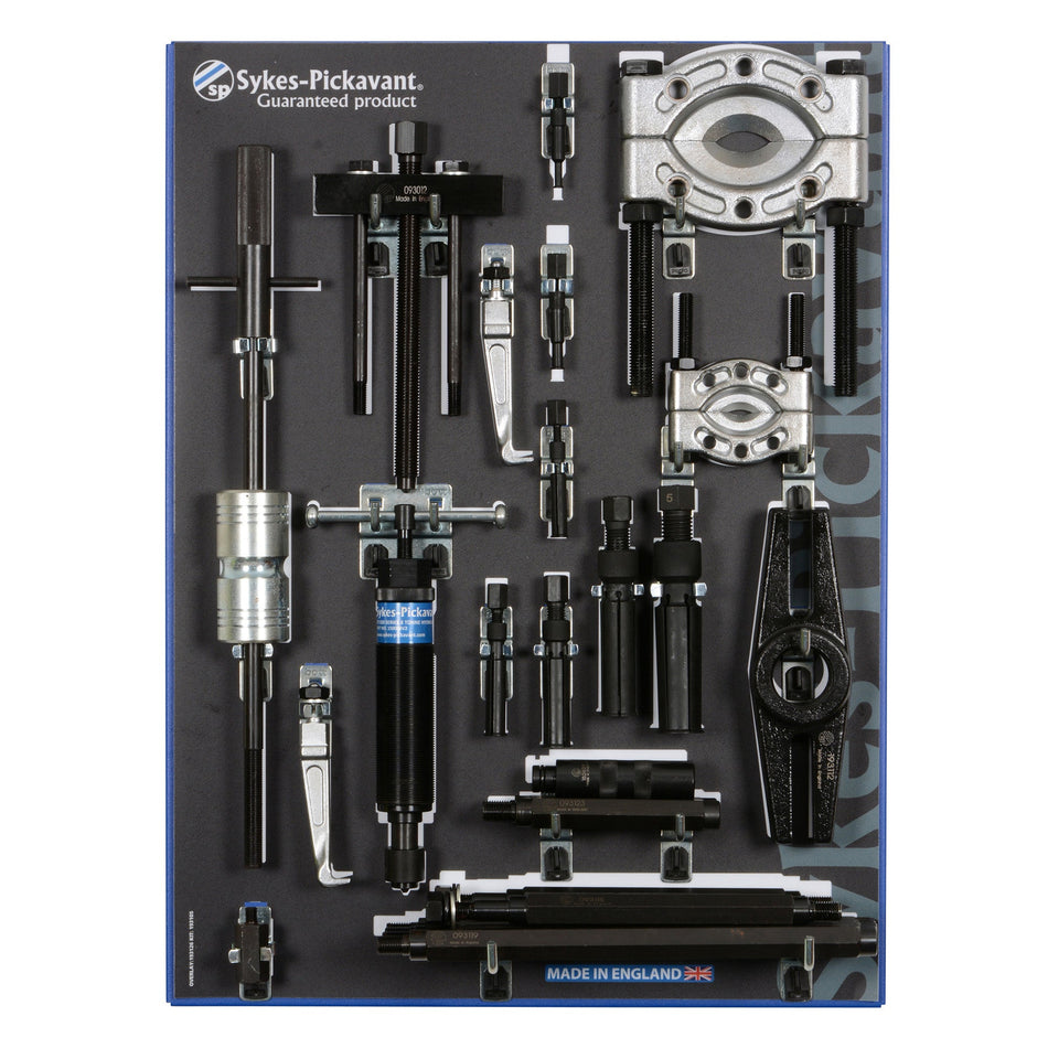 Hydraulic Internal Extractor Puller & Separator Kits with Slide Hammer on Panel