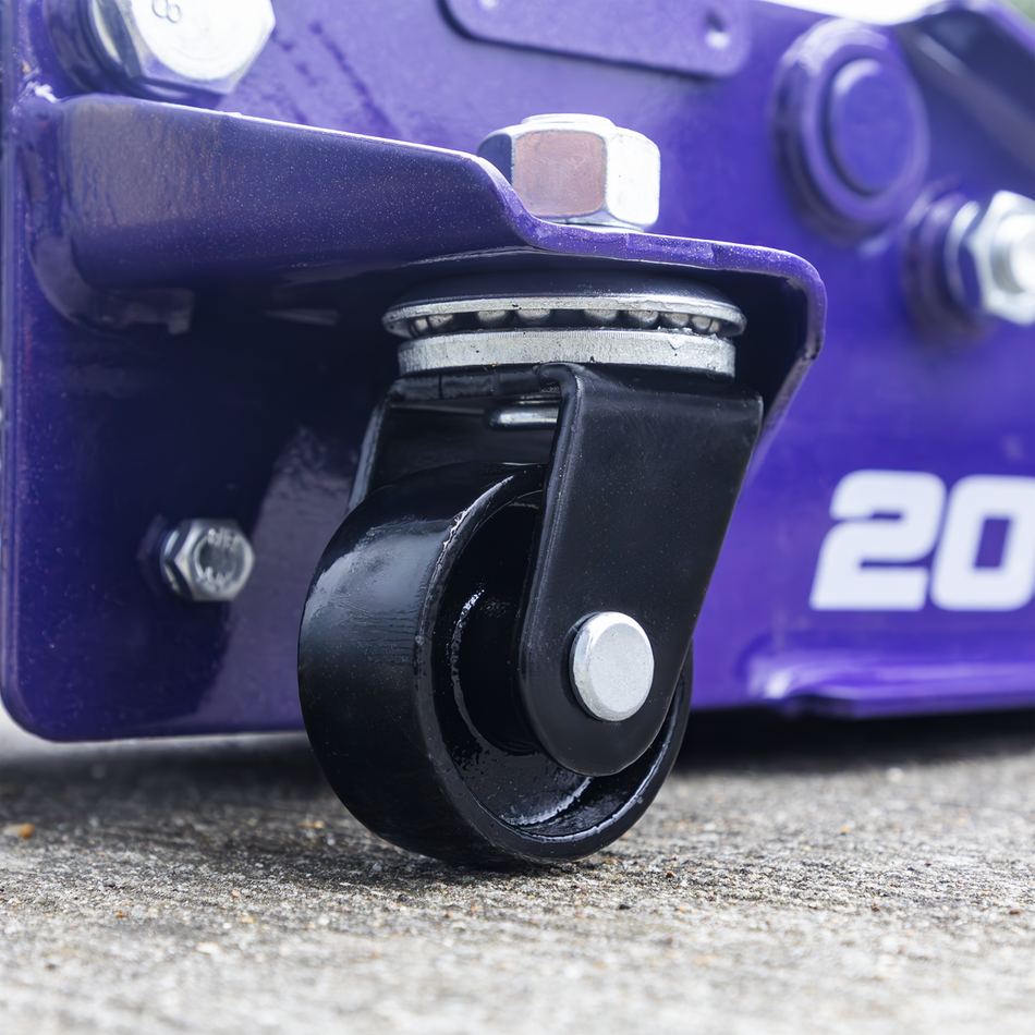 2001LEP Low Profile Trolley Jack with Rocket Lift 2.25 Tonne - Purple