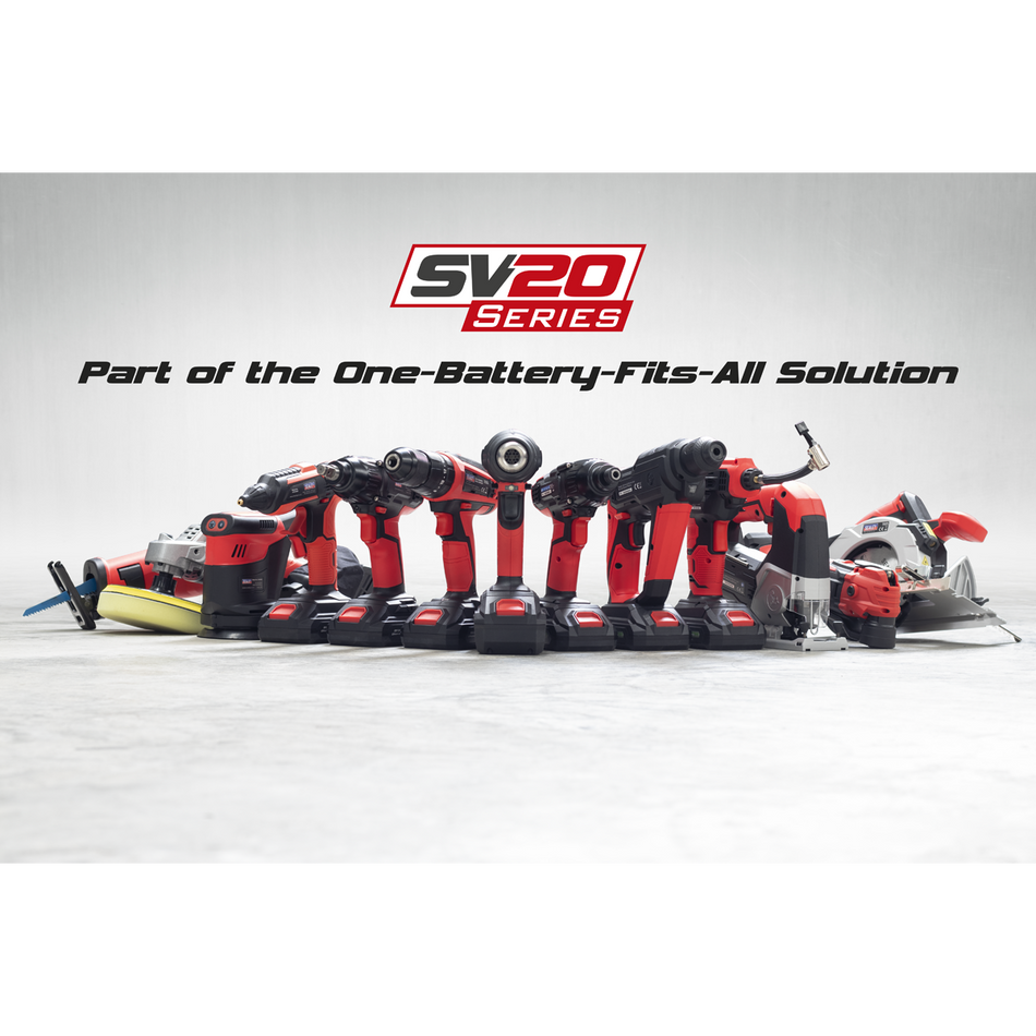 CP20VOS SV20 Series 125mm Cordless Orbital Palm Sander 20V - Body Only
