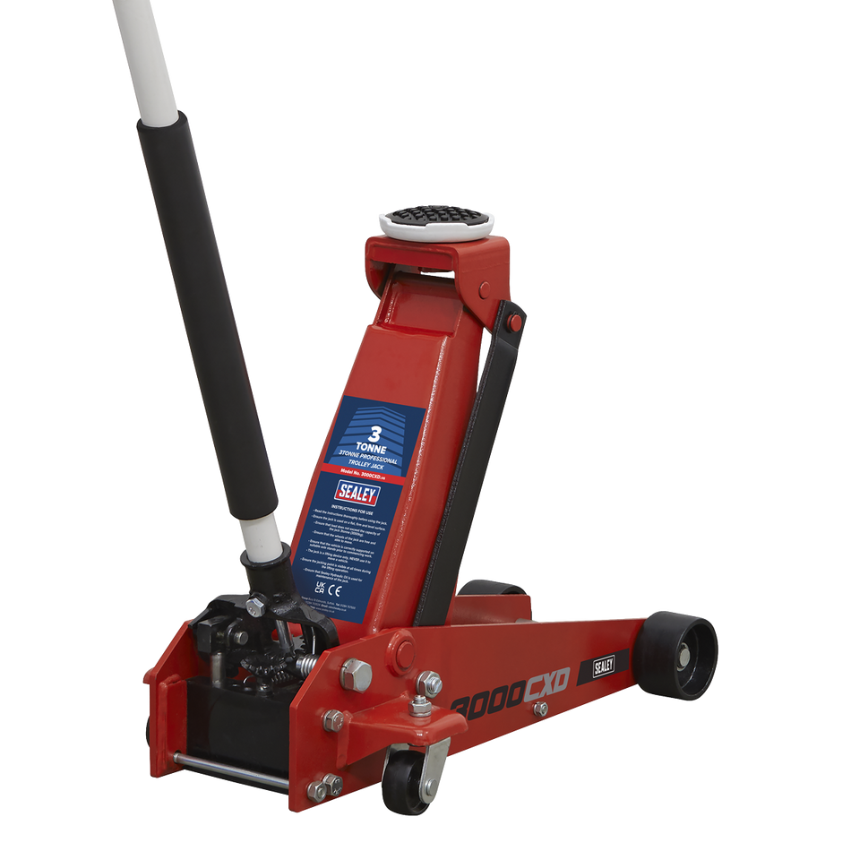 3000CXD Standard Chassis Trolley Jack 3 Tonne