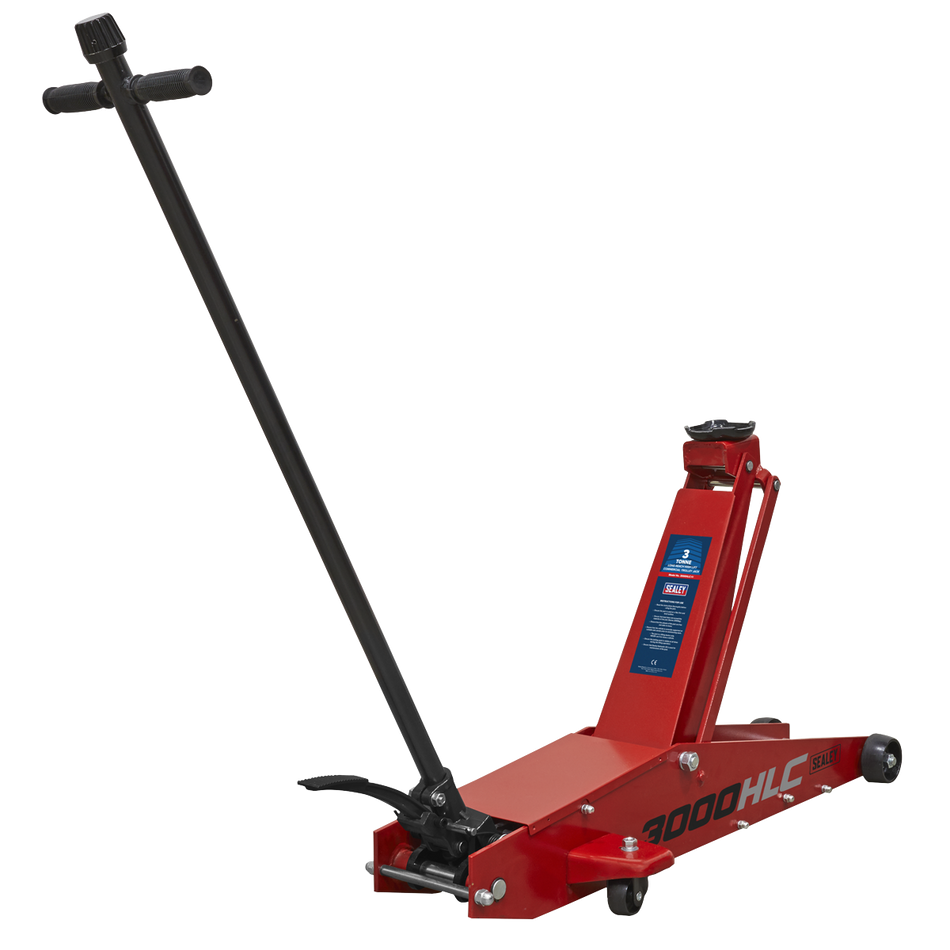 3000HLC Premier Long Reach High Lift Trolley Jack 3 Tonne