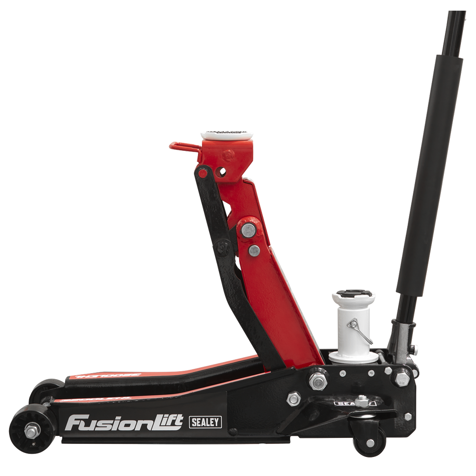 3200LEHL Low Profile High Lift Trolley Jack with Rocket Lift 2/3 Tonne