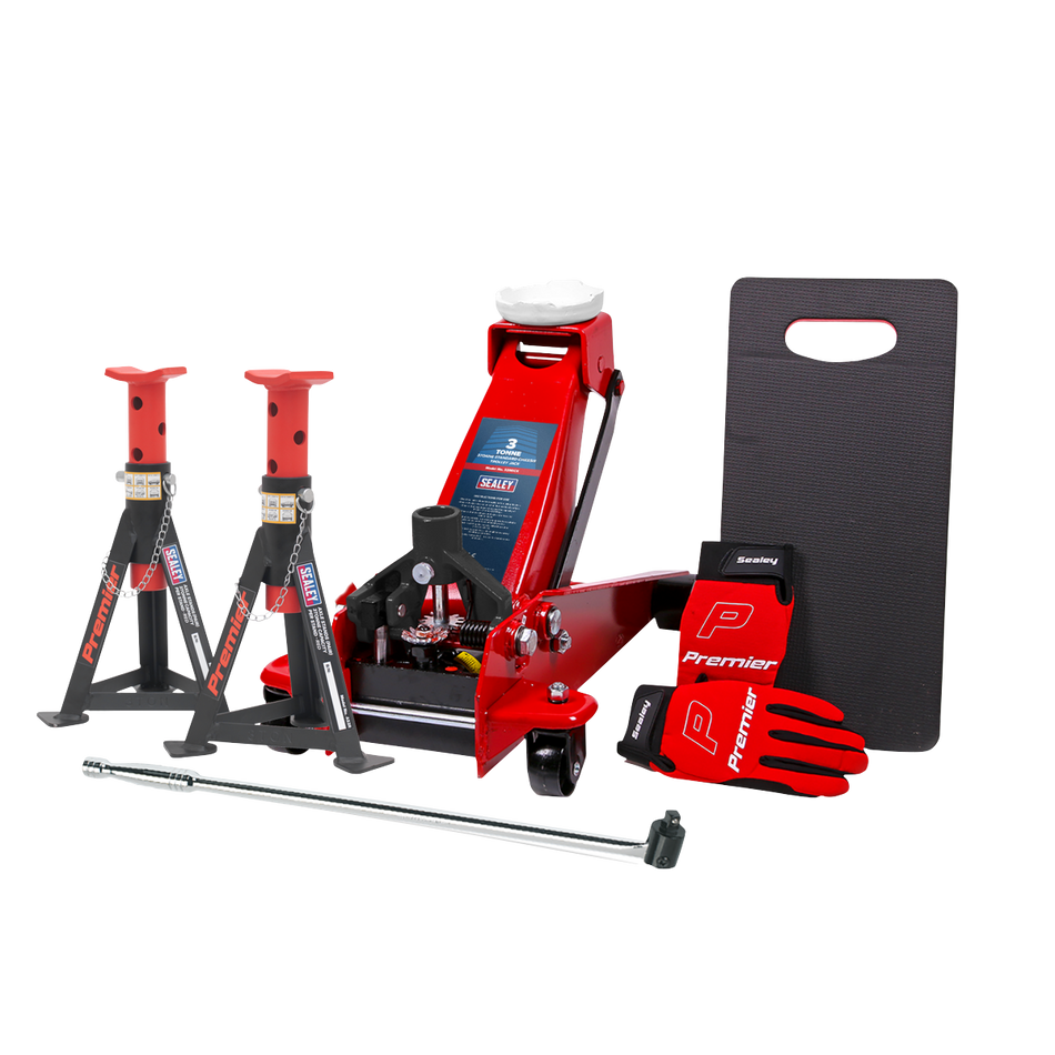 3290CXCOMBO Trolley Jack Combo 3 Tonne