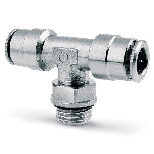 6432 8-3/8 Brass super-rapid fittings for plastic tubes (Pack of 10)