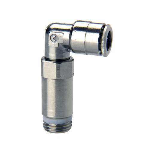 6525 8-1/8 Brass super-rapid fittings for plastic tubes (Pack of 10)