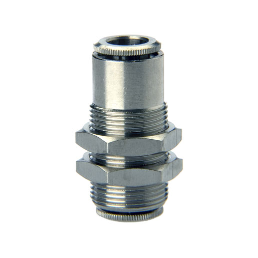 6590 8 Brass super-rapid fittings for plastic tubes (Pack of 10)