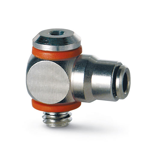 6621 3-M3 Brass super-rapid fittings for plastic tubes (Pack of 10)