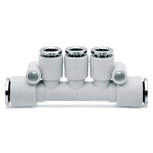 7545 10-8 Super-rapid Compact fittings in technopolymer (Pack of 10)