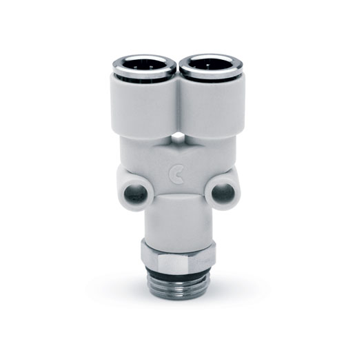 7562 6-1/8 Super-rapid Compact fittings in technopolymer (Pack of 10)