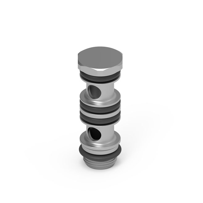 7632 02-3/8 Super-rapid Compact fittings in technopolymer (Pack of 10)