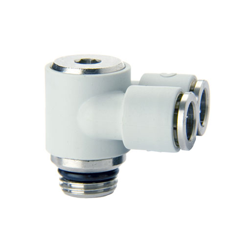 7652 6-1/4 Super-rapid Compact fittings in technopolymer (Pack of 10)