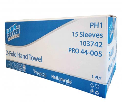 Hand Towel PH1 1ply (Pack of 12)