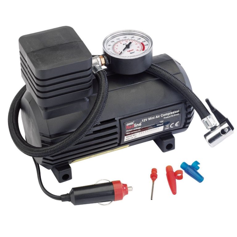 Storm Force 12V Mini Analogue Air Compressor