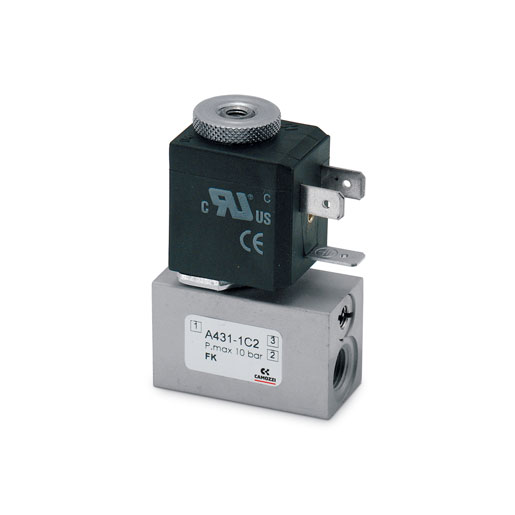 A431-1C2 Direct acting solenoid valves