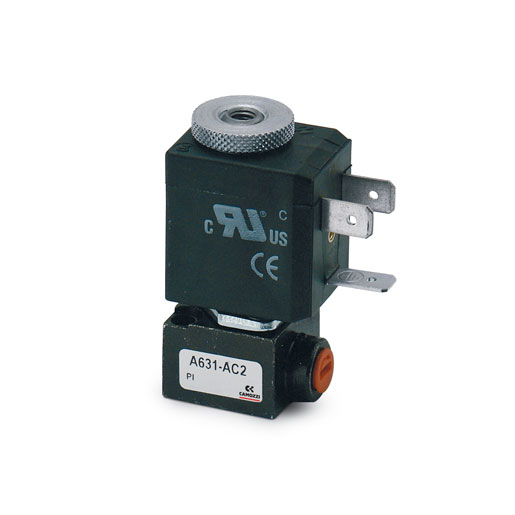 A631-AC2 Direct acting solenoid valves