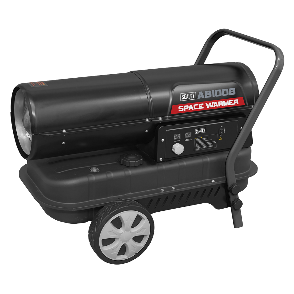AB1008 Space Warmer Kerosene/Diesel Heater with Wheels 100000Btu/hr