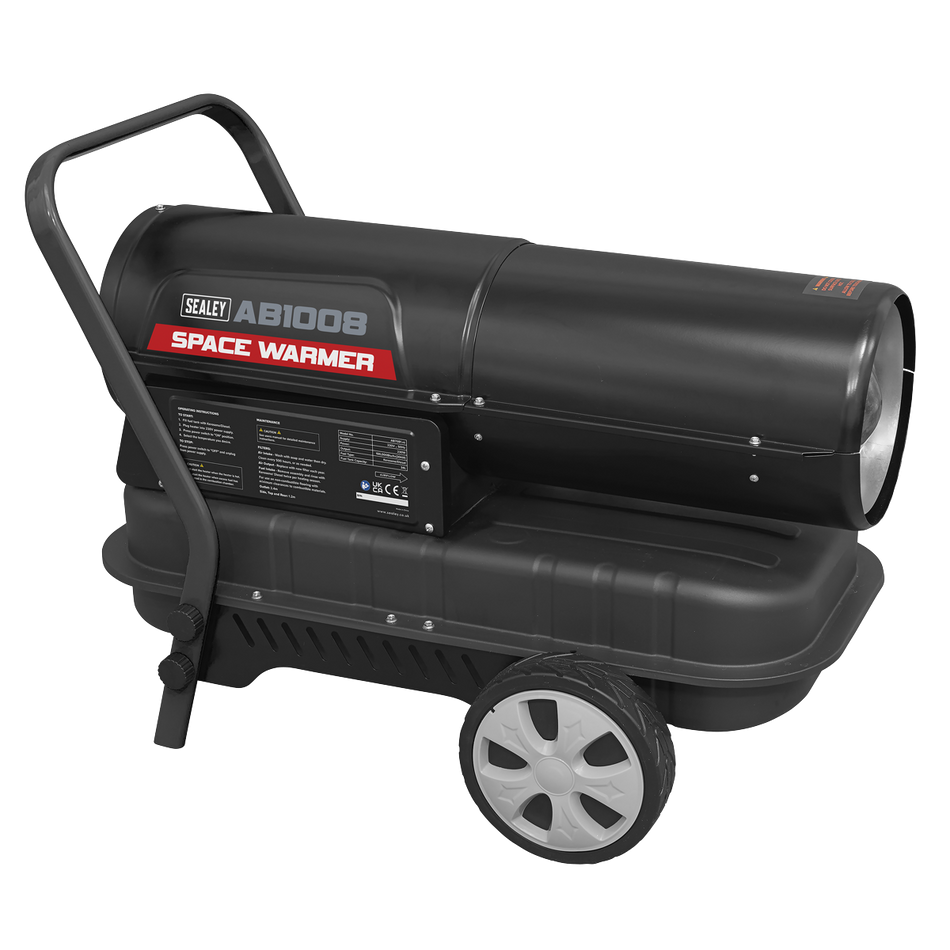 AB1008 Space Warmer Kerosene/Diesel Heater with Wheels 100000Btu/hr