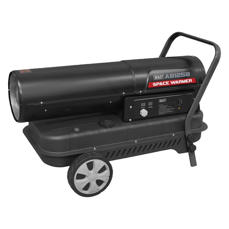 AB1258 Space Warmer Kerosene/Diesel Heater with Wheels 135000Btu/hr