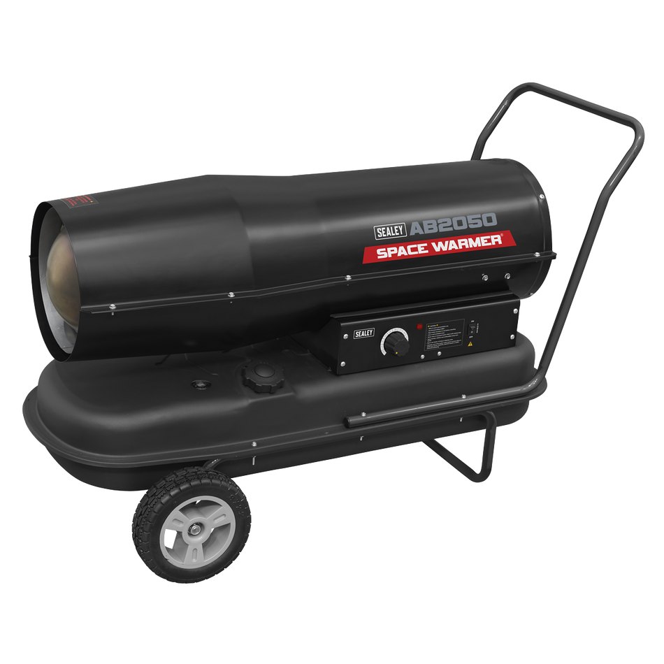 AB2050 Space Warmer Kerosene/Diesel Heater with Wheels 205000Btu/hr