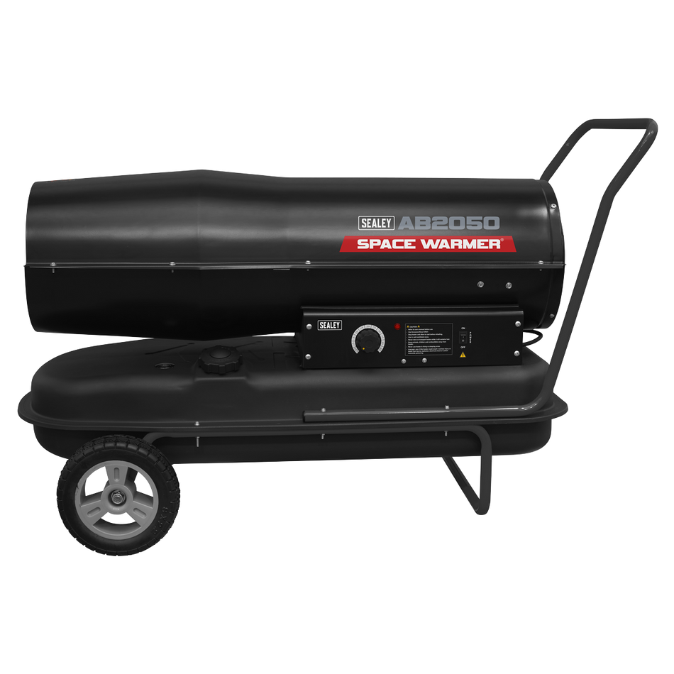 AB2050 Space Warmer Kerosene/Diesel Heater with Wheels 205000Btu/hr