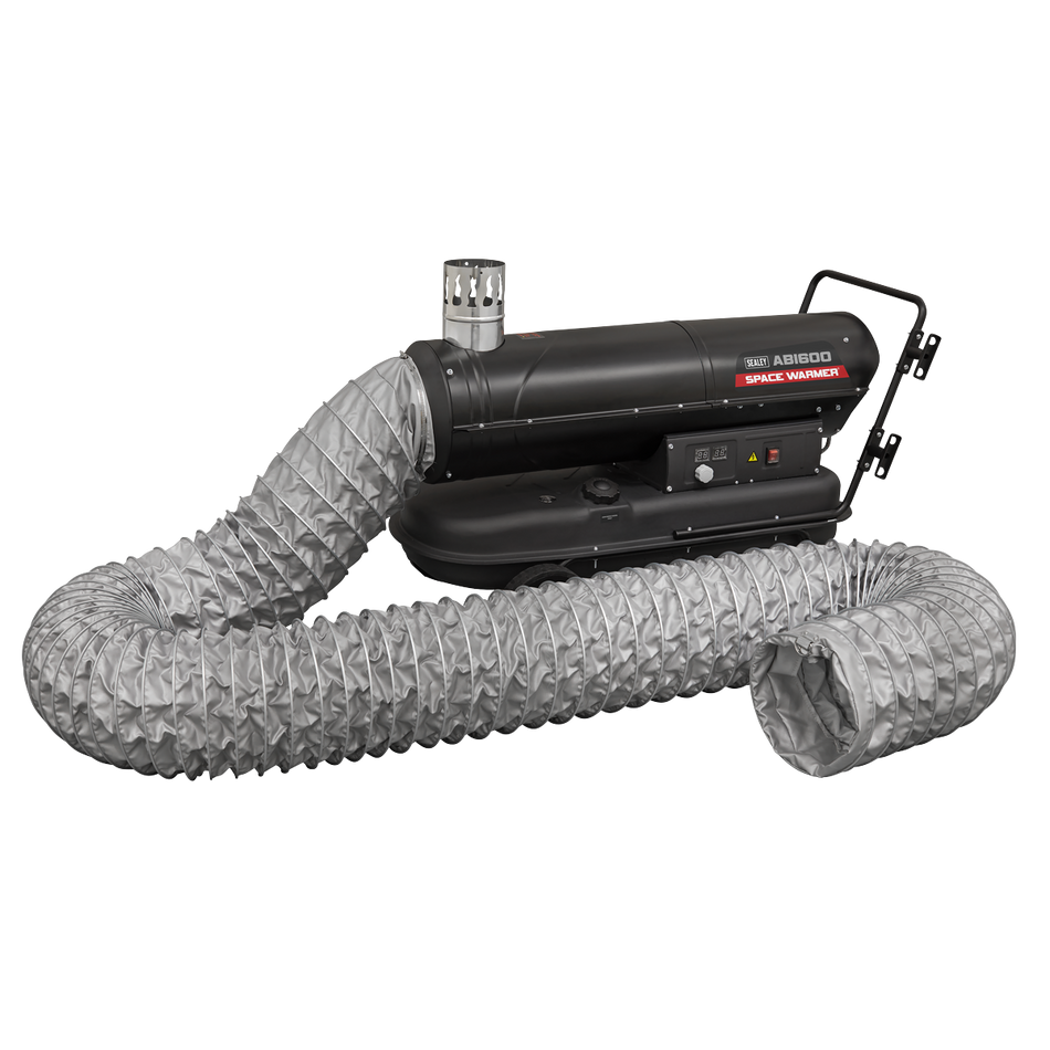 ABI600COMBO Space Warmer Indirect Kerosene/Diesel Heater 68000Btu/hr with 5M Ducting