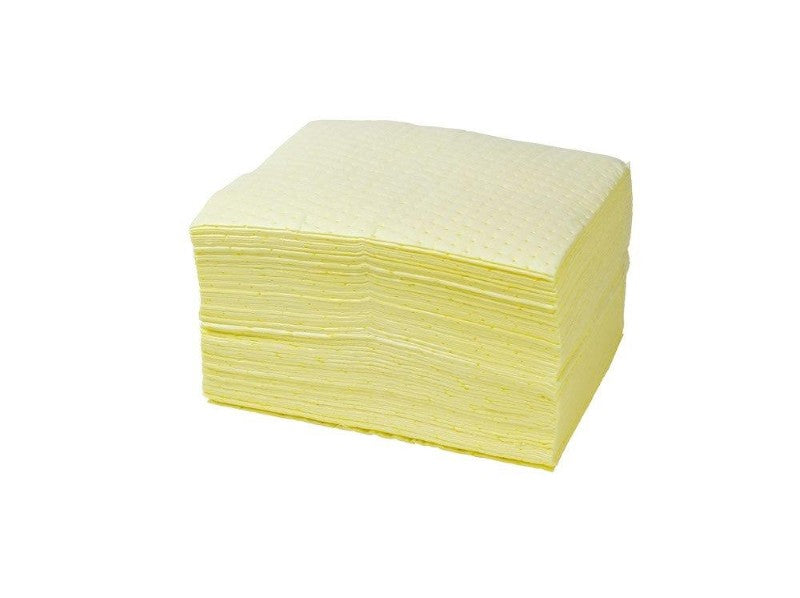 TYGRIS Chemical Absorbent Mats - Medium (Pack 100) 50cm x 40cm