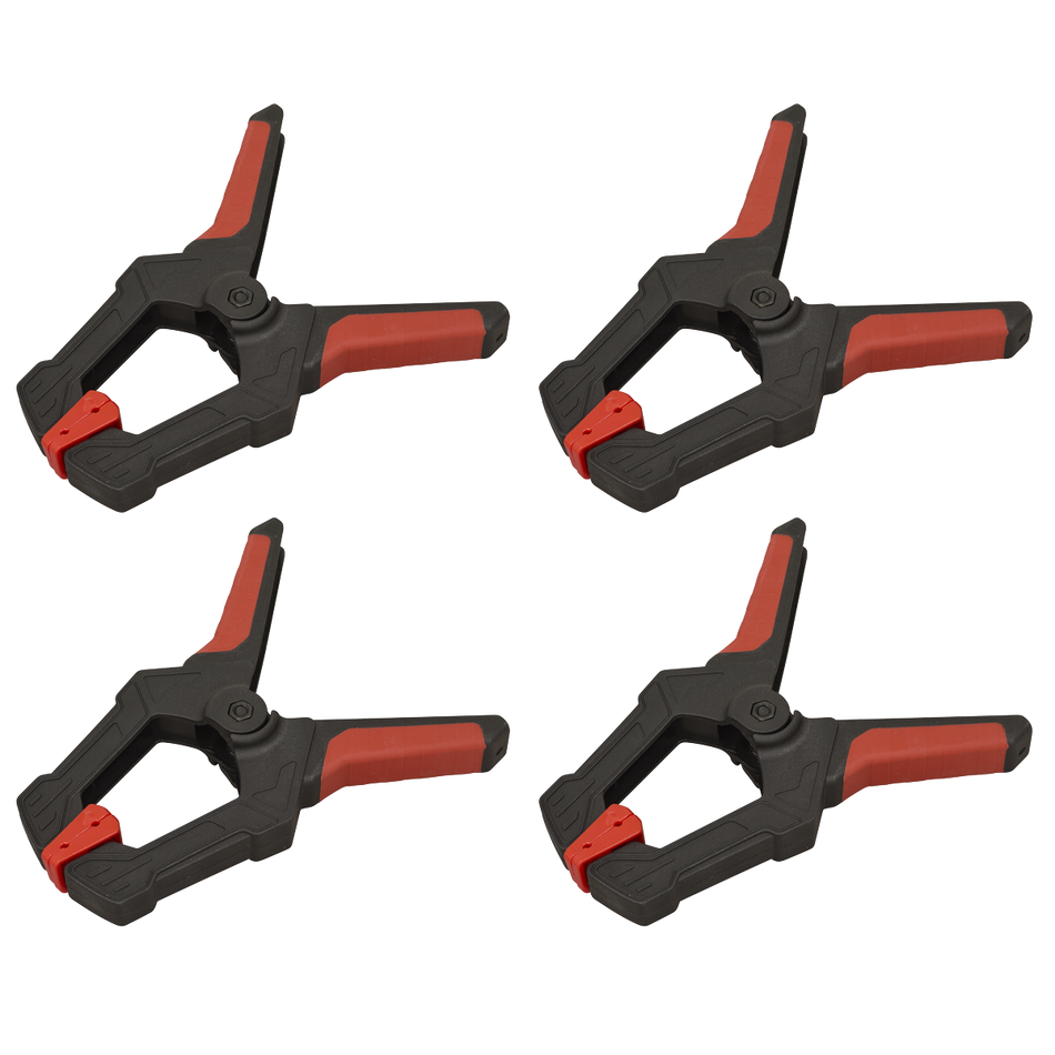 AK064 Spring Clamp Set 80mm 4pc