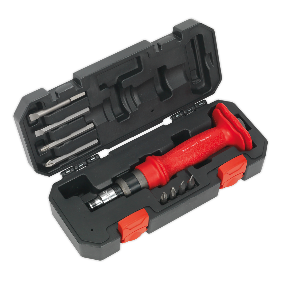 AK2084 Premier Heavy-Duty Impact Driver Set with Protection Grip 10pc