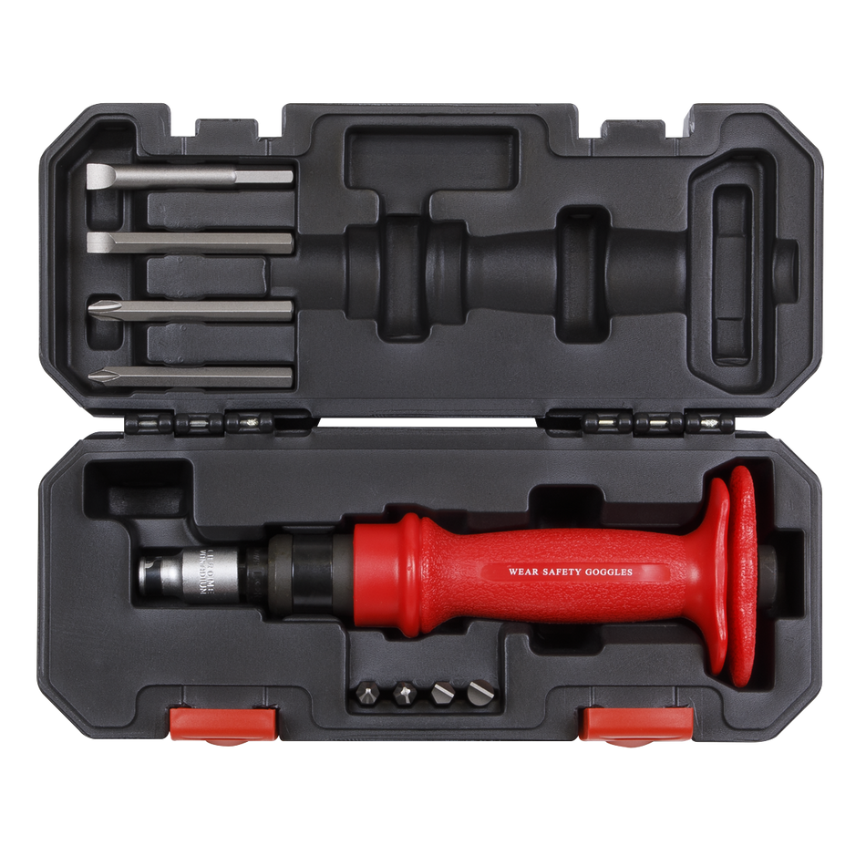 AK2084 Premier Heavy-Duty Impact Driver Set with Protection Grip 10pc