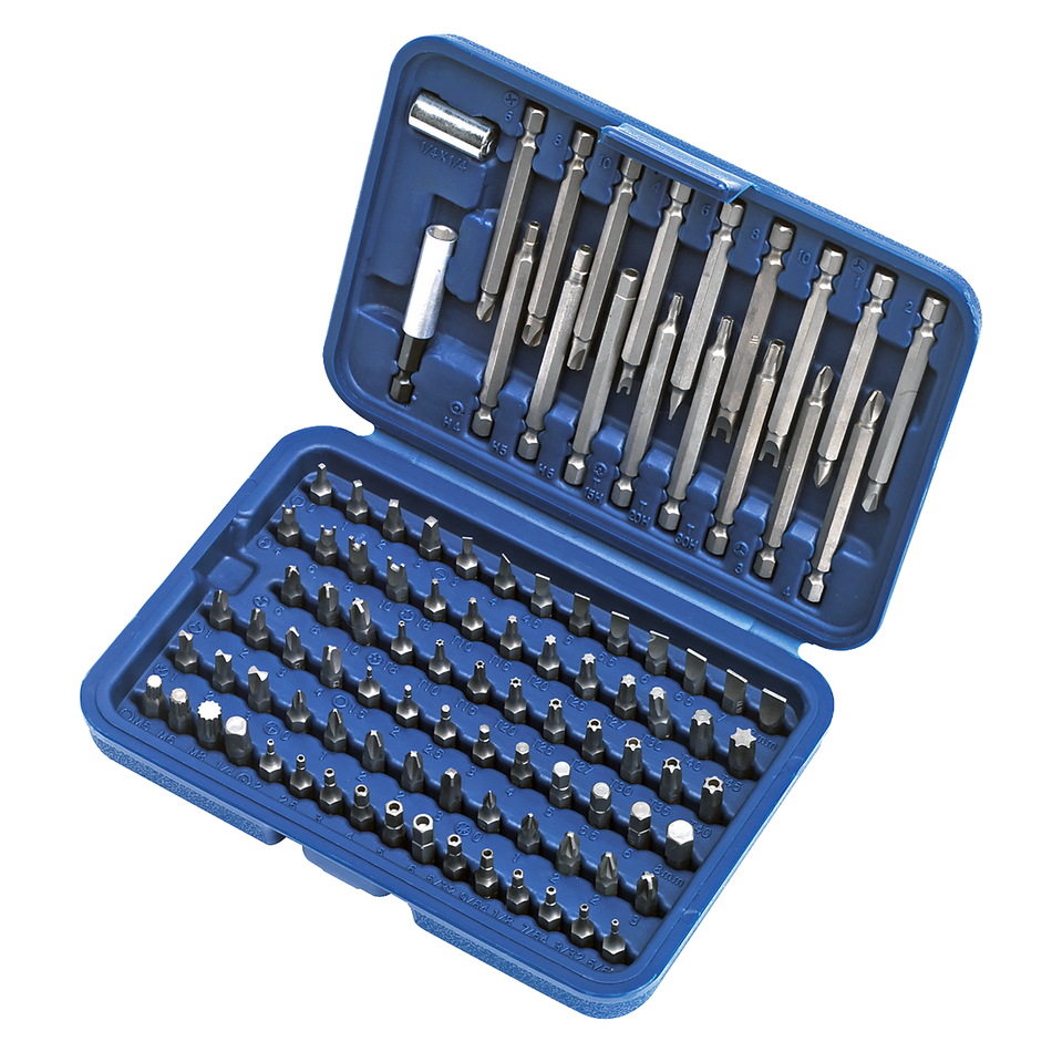 AK2099 Premier Power Tool/Security Bit Set Long & Short 99pc